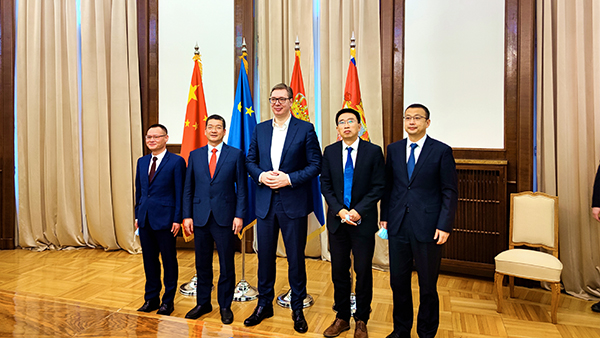塞尔维亚总统武契奇会见邹来昌：bet365亚洲官网是塞国重要战略伙伴